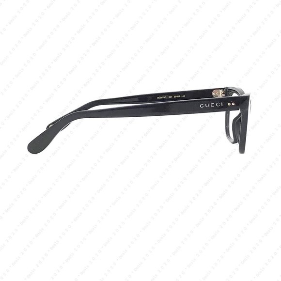 New GUCCI GG0570O 001 50mm Black Eyeglasses - Picture 7 of 11
